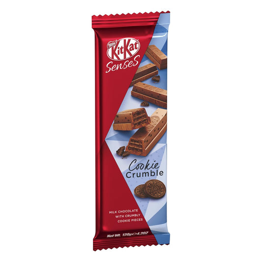 Imported Nestle KitKat Cookie Crumble Chocolate Bar – 120g