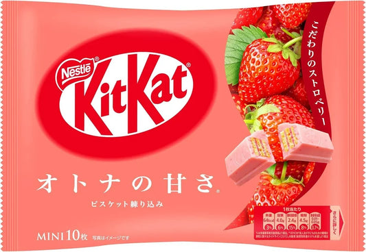 Zesty Imported Nestle KitKat Chocolate strawberry