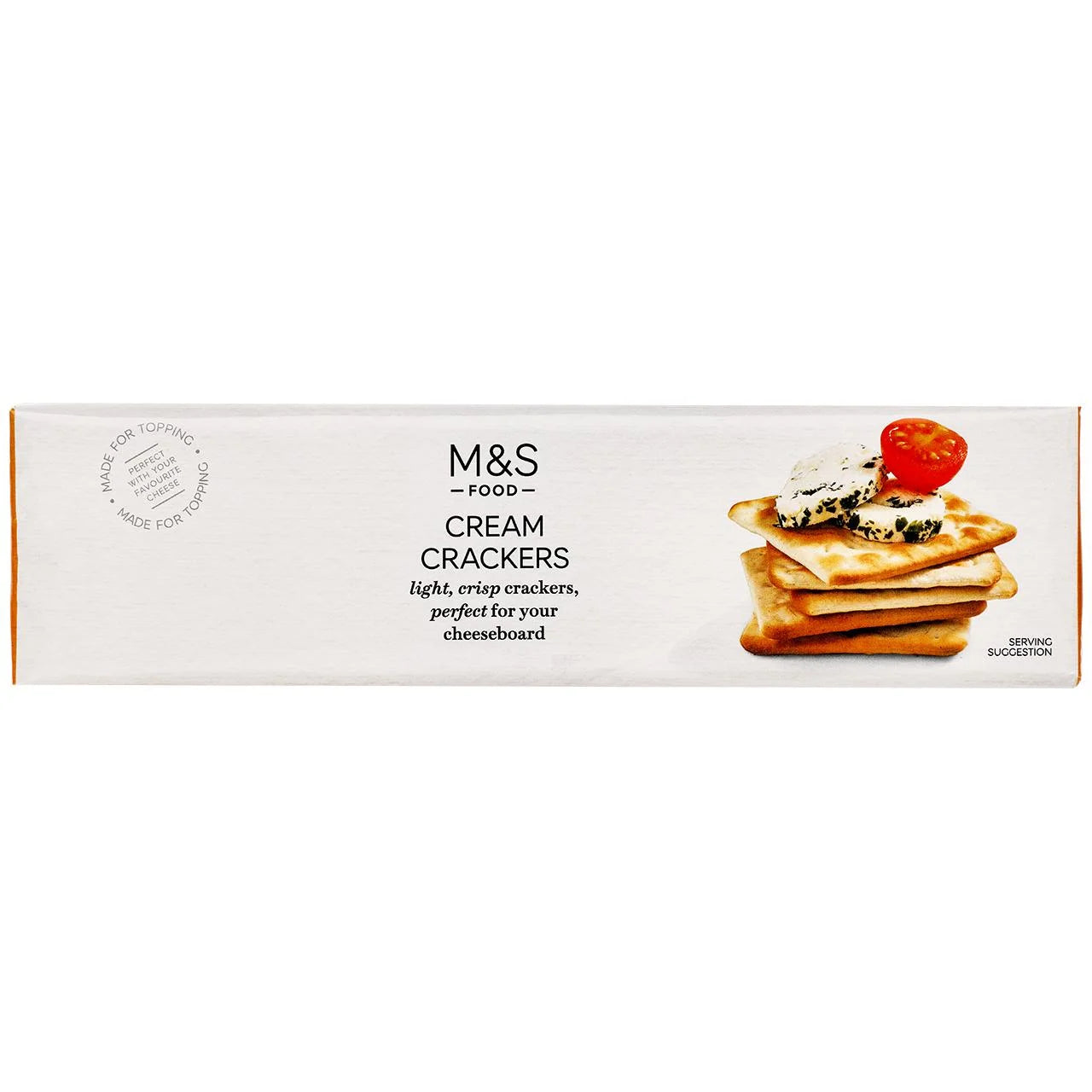 Imported M&S Food Cream Crackers – Crisp British Classic 300g